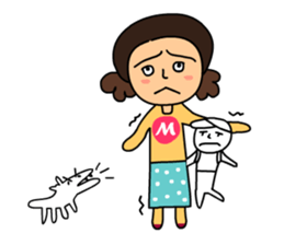 SUPER MOM sticker #2295653