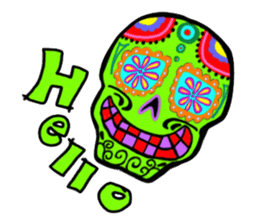 Day of the Dead sticker #2296754