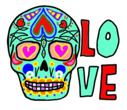 Day of the Dead sticker #2296758