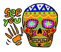 Day of the Dead sticker #2296762