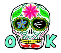 Day of the Dead sticker #2296763