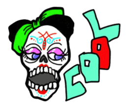 Day of the Dead sticker #2296770