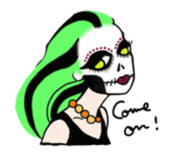 Day of the Dead sticker #2296779