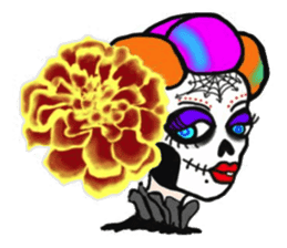 Day of the Dead sticker #2296781