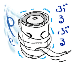 KAWAII Toilet paper sticker #2296957