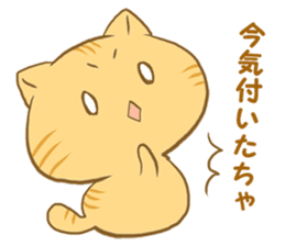 The sweet cat speaking "Hakataben" sticker #2297518