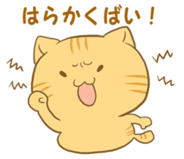 The sweet cat speaking "Hakataben" sticker #2297526