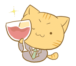 The sweet cat speaking "Hakataben" sticker #2297538