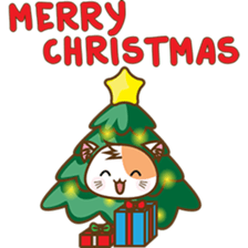 Kenta the cat, christmas time sticker #2297947