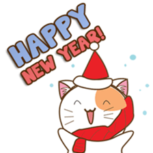 Kenta the cat, christmas time sticker #2297948