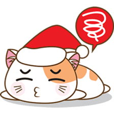 Kenta the cat, christmas time sticker #2297950