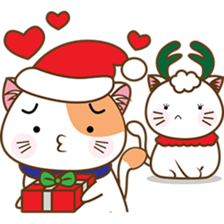 Kenta the cat, christmas time sticker #2297952