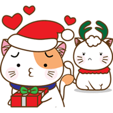 Kenta the cat, christmas time sticker #2297952
