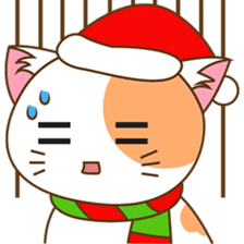 Kenta the cat, christmas time sticker #2297957