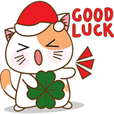 Kenta the cat, christmas time sticker #2297959