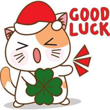 Kenta the cat, christmas time sticker #2297959