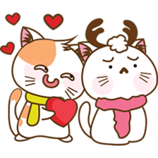 Kenta the cat, christmas time sticker #2297960