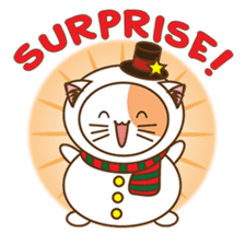 Kenta the cat, christmas time sticker #2297967