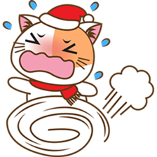 Kenta the cat, christmas time sticker #2297968
