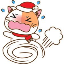 Kenta the cat, christmas time sticker #2297968