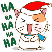 Kenta the cat, christmas time sticker #2297969