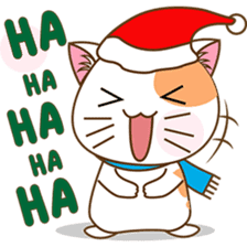 Kenta the cat, christmas time sticker #2297969