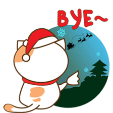 Kenta the cat, christmas time sticker #2297972