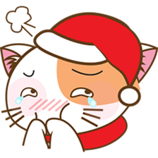 Kenta the cat, christmas time sticker #2297974
