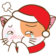 Kenta the cat, christmas time sticker #2297974