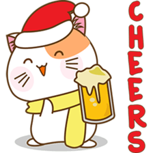 Kenta the cat, christmas time sticker #2297978