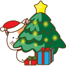 Kenta the cat, christmas time sticker #2297980
