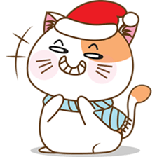 Kenta the cat, christmas time sticker #2297981
