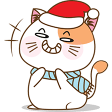 Kenta the cat, christmas time sticker #2297981