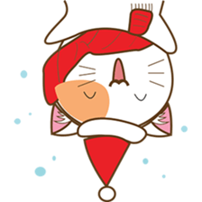 Kenta the cat, christmas time sticker #2297982