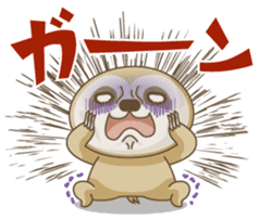 Everyday Sloth Sticker. sticker #2298036