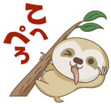 Everyday Sloth Sticker. sticker #2298055