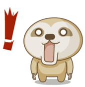 Everyday Sloth Sticker. sticker #2298060