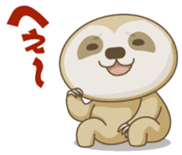 Everyday Sloth Sticker. sticker #2298061