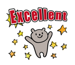 Bear to determine sticker #2298328