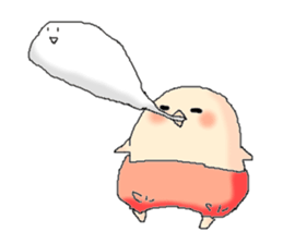 kawaii  chick sticker #2298428