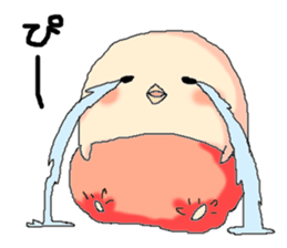 kawaii  chick sticker #2298436