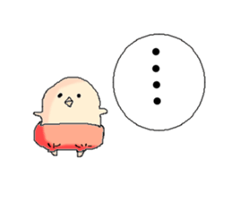 kawaii  chick sticker #2298440