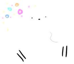 Zucco's idling polar bear Sticker sticker #2298569