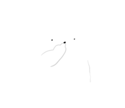 Zucco's idling polar bear Sticker sticker #2298575