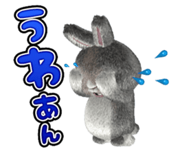 Softy rabbit sticker #2298586