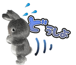 Softy rabbit sticker #2298591