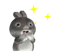 Softy rabbit sticker #2298592