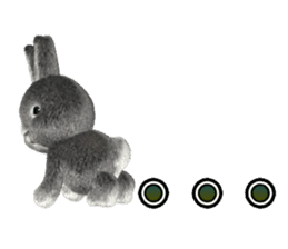 Softy rabbit sticker #2298593