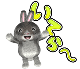 Softy rabbit sticker #2298604