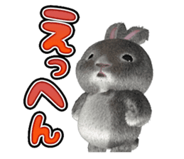 Softy rabbit sticker #2298607